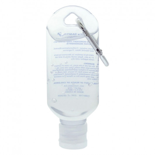 Carabiner Hand Sanitisers 60mL Blank